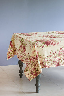 April Cornell Cottage Antique Breakfast Cloth -4 Seater