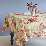 April Cornell Cottage Antique Dining Cloth -6 Seater