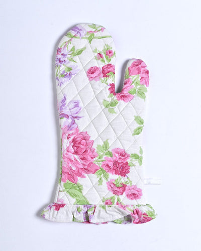 April Cornell  Everlasting Ecru Oven Mitt