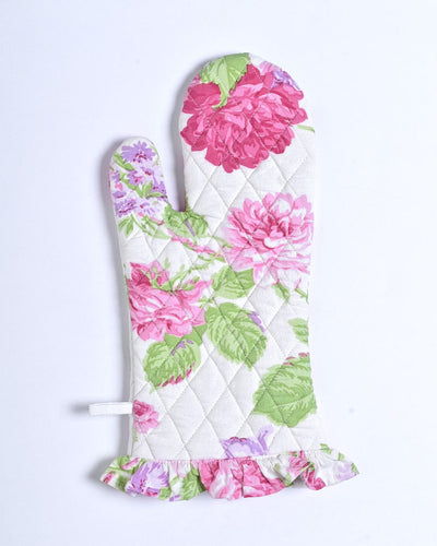 April Cornell  Everlasting Ecru Oven Mitt