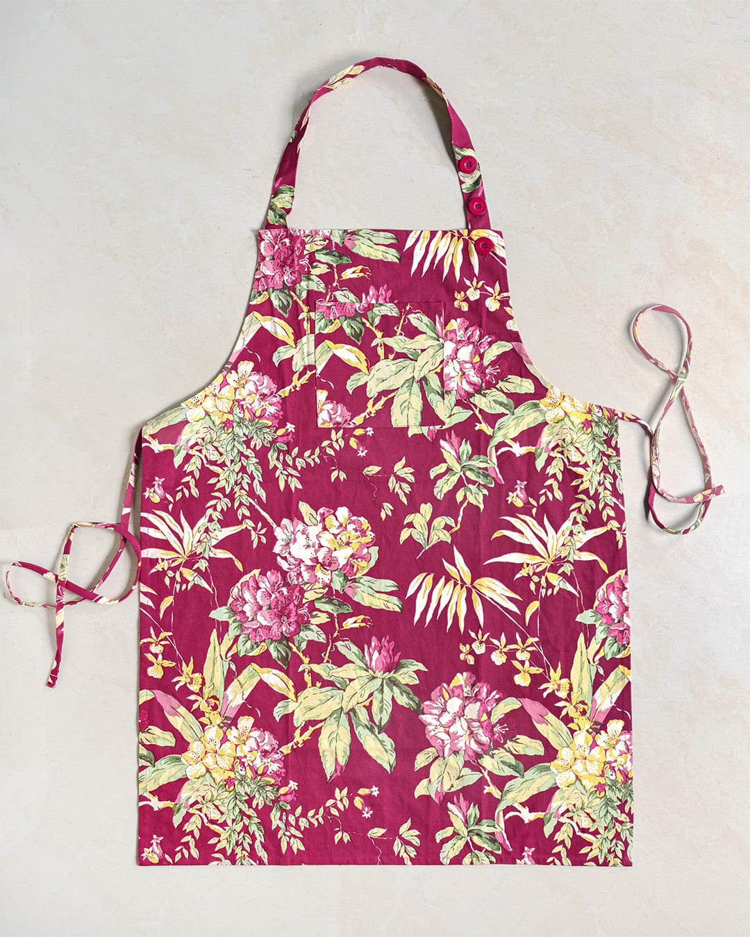 April Cornell Hydrangea Wine Apron