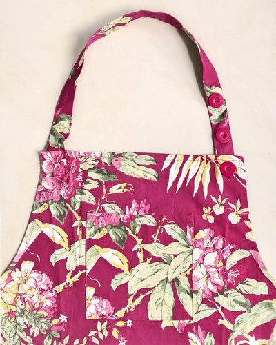 April Cornell Hydrangea Wine Apron