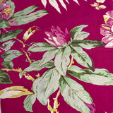 April Cornell Hydrangea Wine Breakfast Cloth / 70' Round  ( 6 Seater )