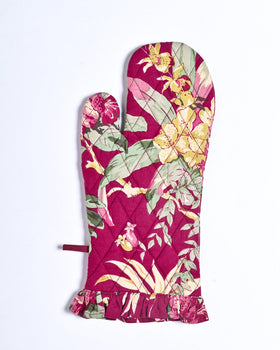 April Cornell Hydrangea Wine Oven mitt