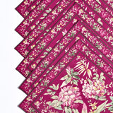 April Cornell Hydrangea Wine Placemat Set Of 6