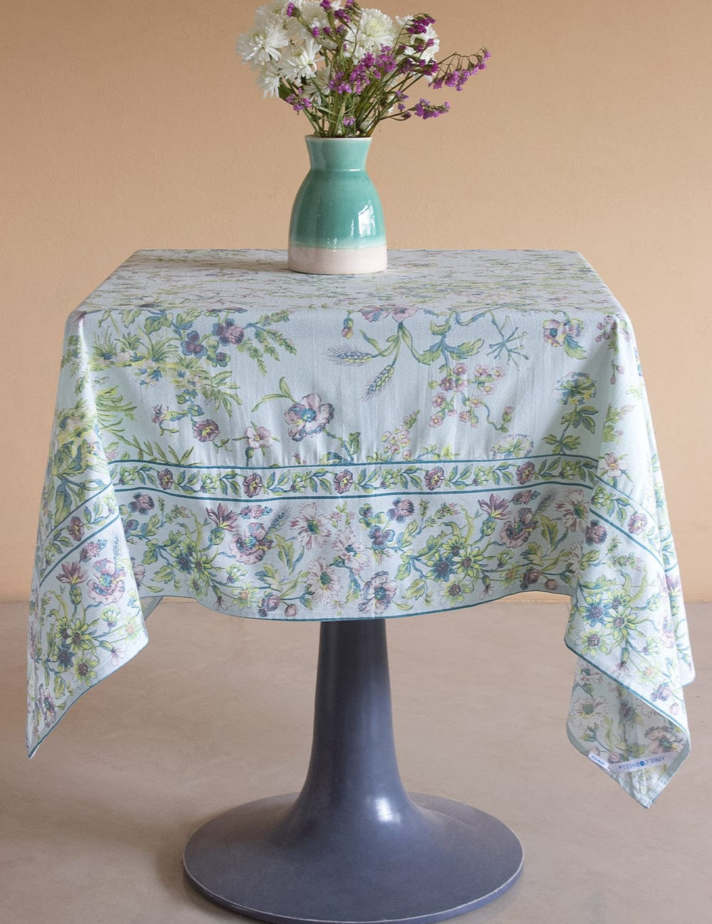 April Cornell Meadow Mist Breakfast Cloth- 4 Seater