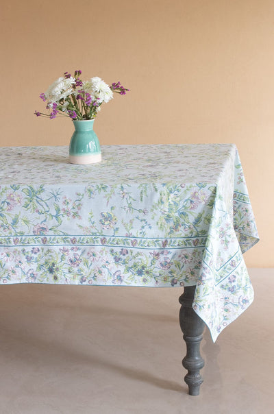 April Cornell Meadow Mist  Dining Cloth- 8 Seater