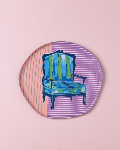 Armchair Metal Wall Plate