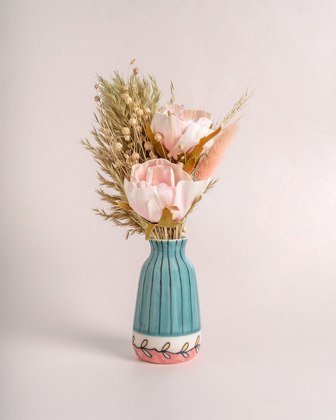 Aron Handpainted Ceramic Mini Vase