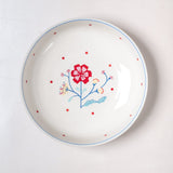 Arunya Handpainted Ceramic Pasta Bowl