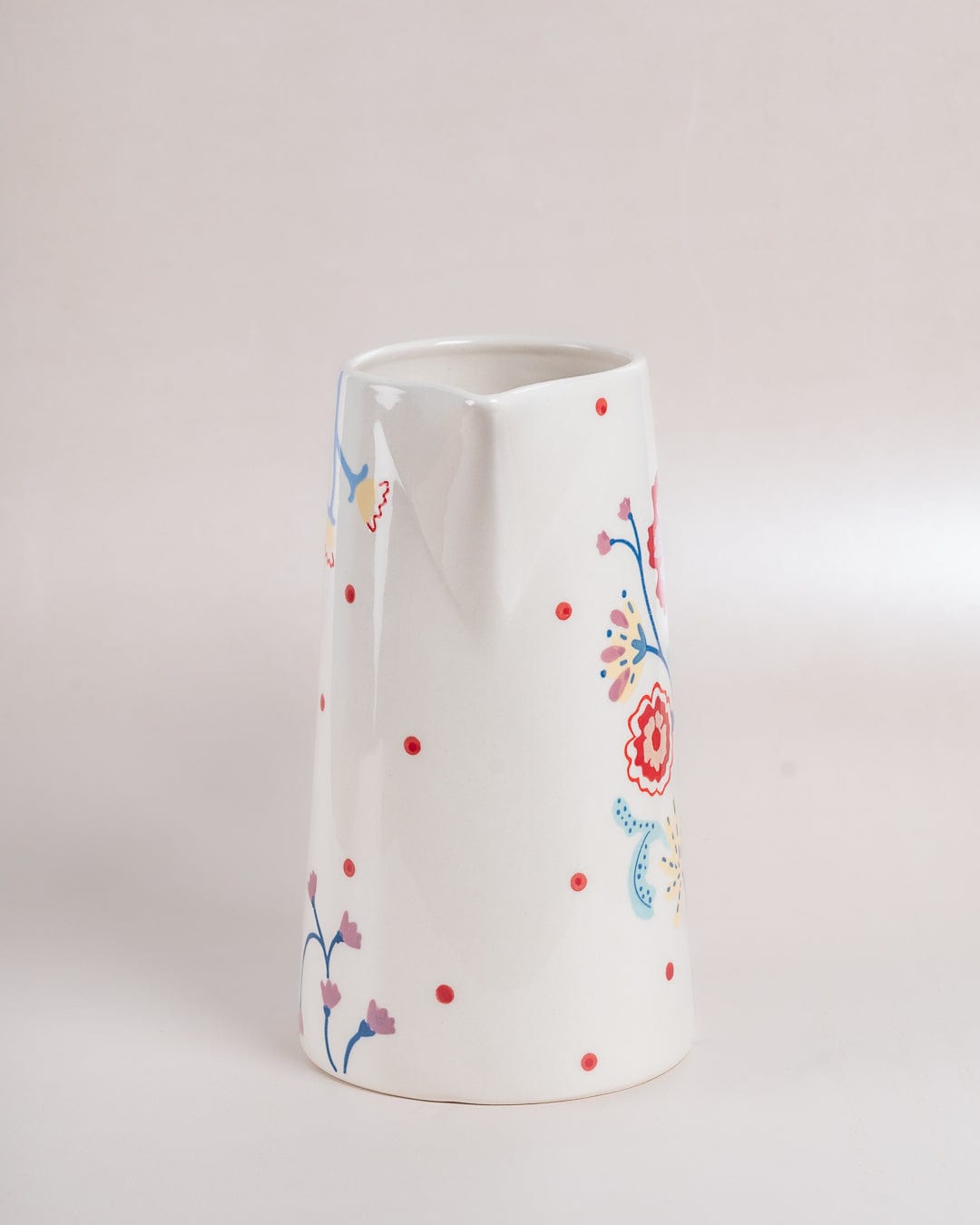 Arunya Handpainted Ceramic Pitcher