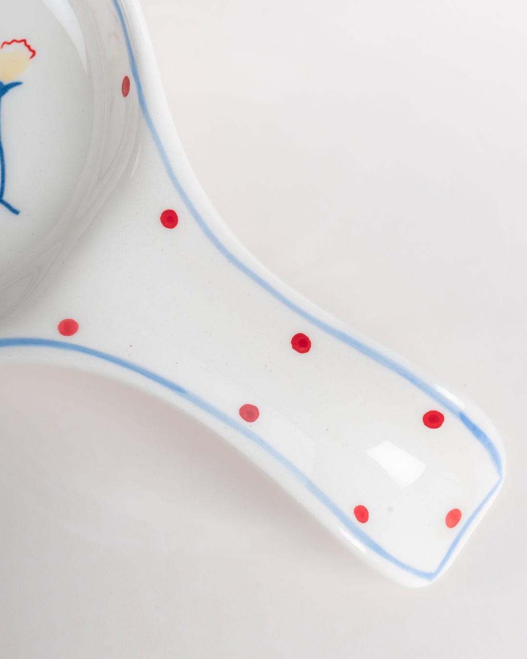 Arunya Handpainted Ceramic Spoon Rest