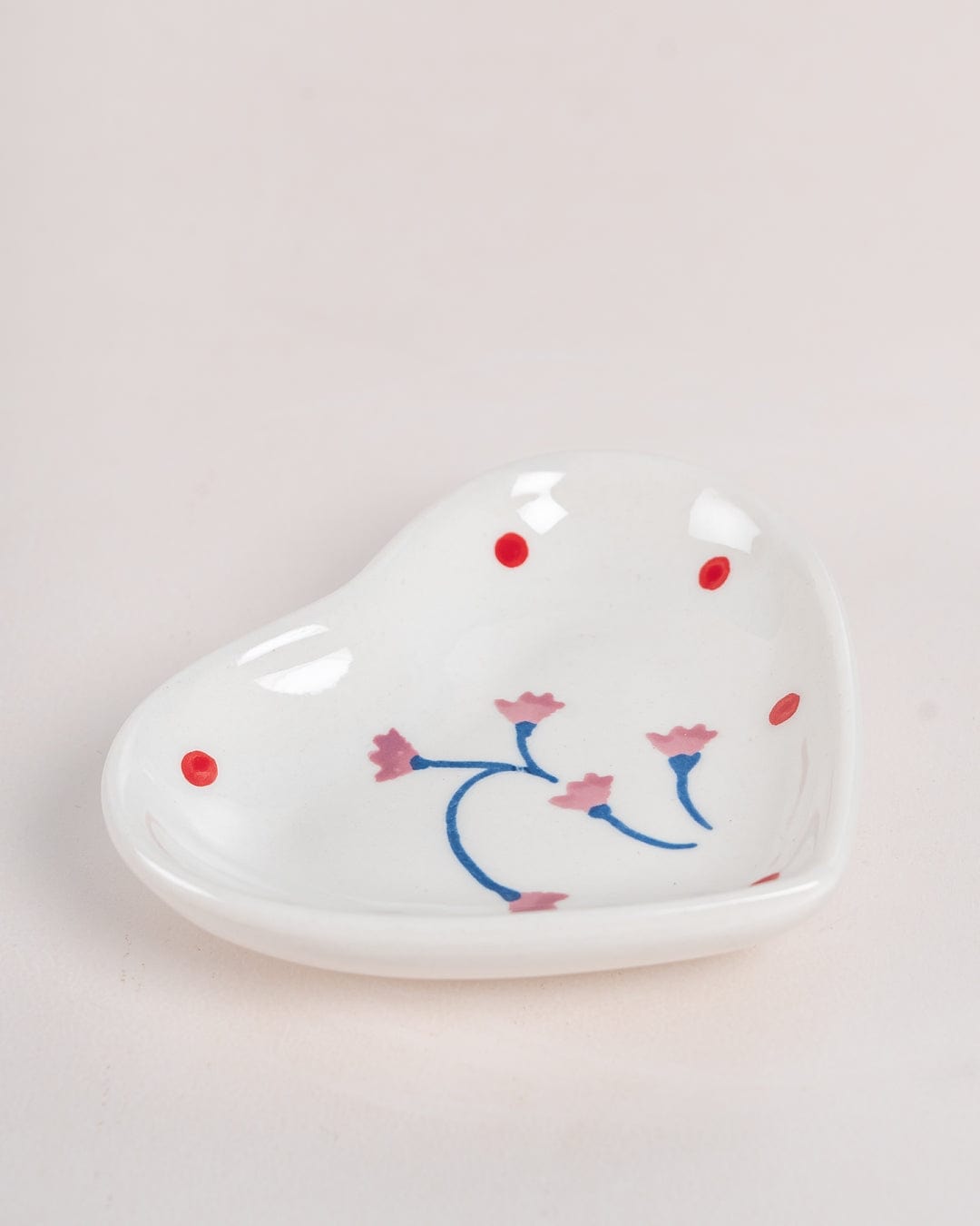 Arunya Handpainted Ceramic Teabag Holder