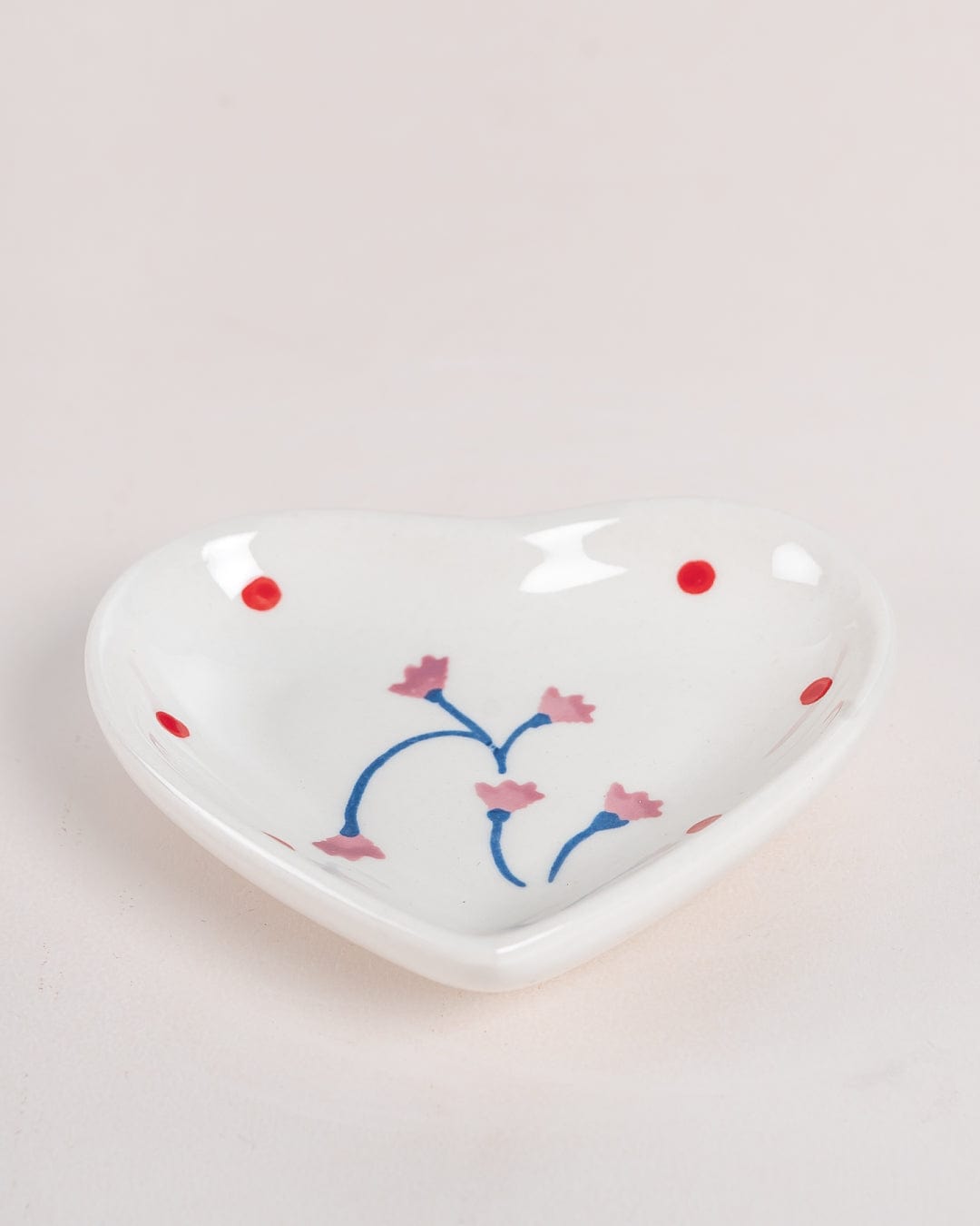 Arunya Handpainted Ceramic Teabag Holder