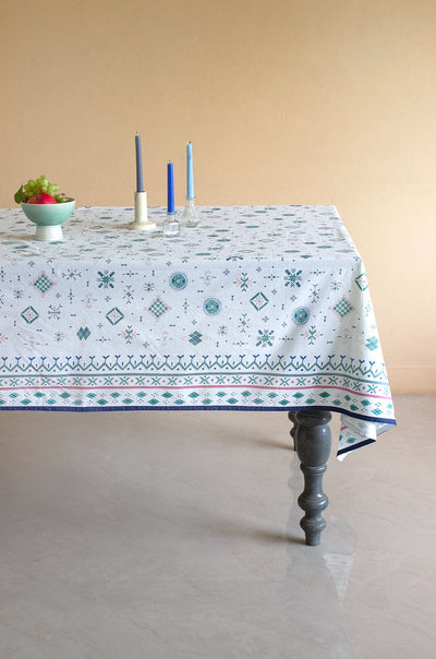 Astral Cotton Table cover - 6 Seater