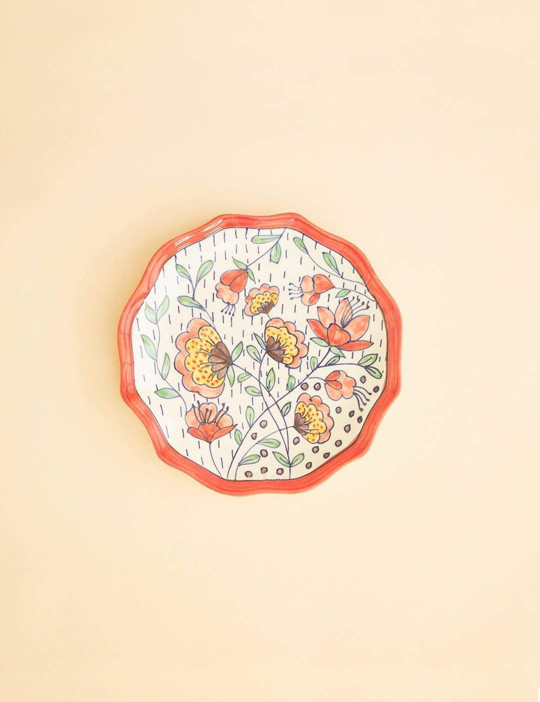 Aubrey Dessert Plates - Set Of 4