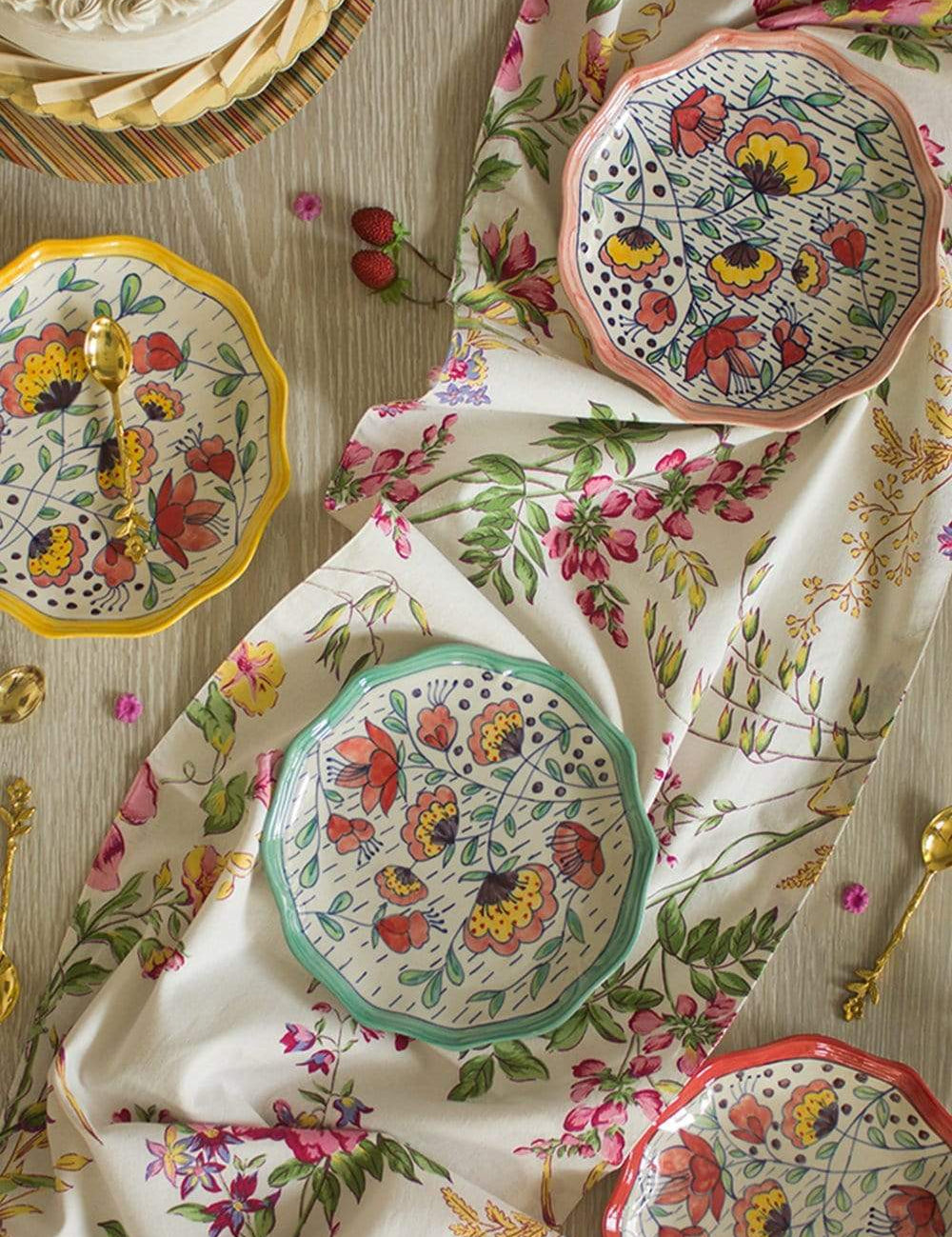 Aubrey Dessert Plates - Set Of 4