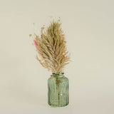 Aurora - Dried Flowers Bouqet in Glass Vase