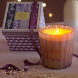 Aurora Soy Wax Jar Candle Sparkly Sitaara Gift box