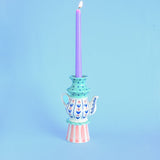 Ava Handpainted Candle Holder