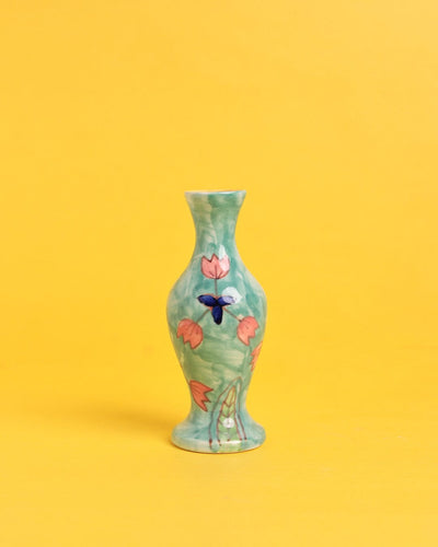 Ayna Handpainted Ceramic Bud Vase