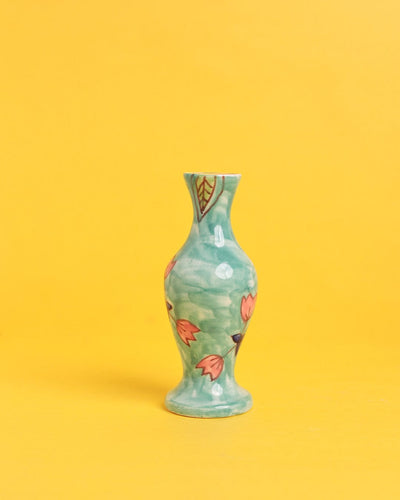 Ayna Handpainted Ceramic Bud Vase