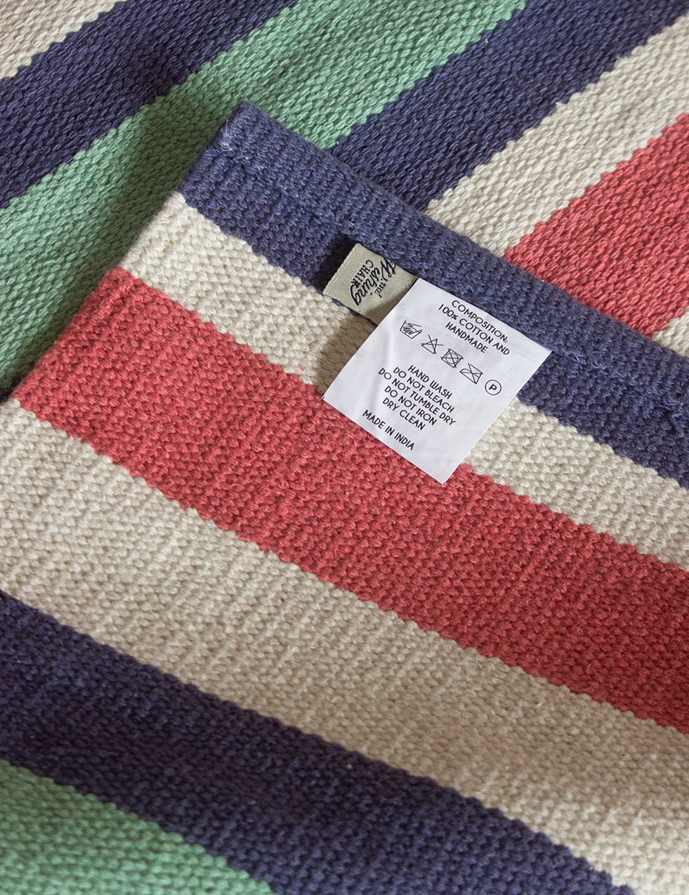 bathware Alexa Woven Cotton Bedside Rug