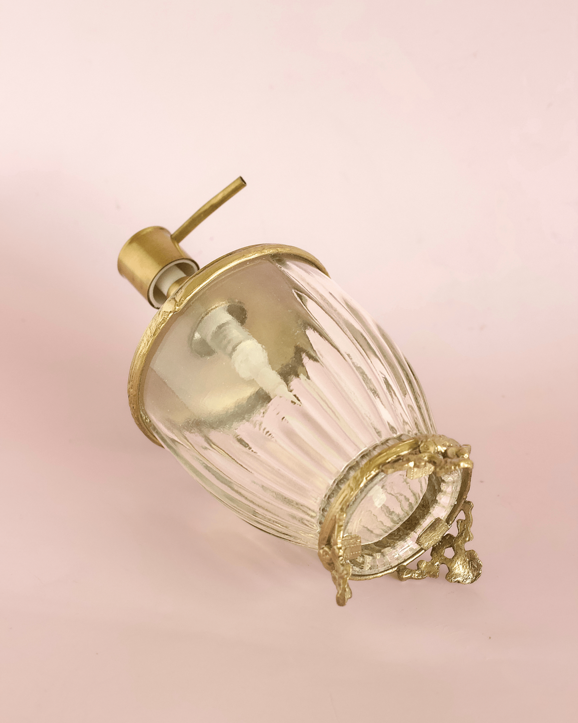 bathware Vesper Brass & Glass Dispenser
