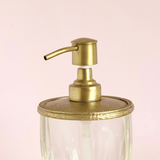 bathware Vesper Brass & Glass Dispenser