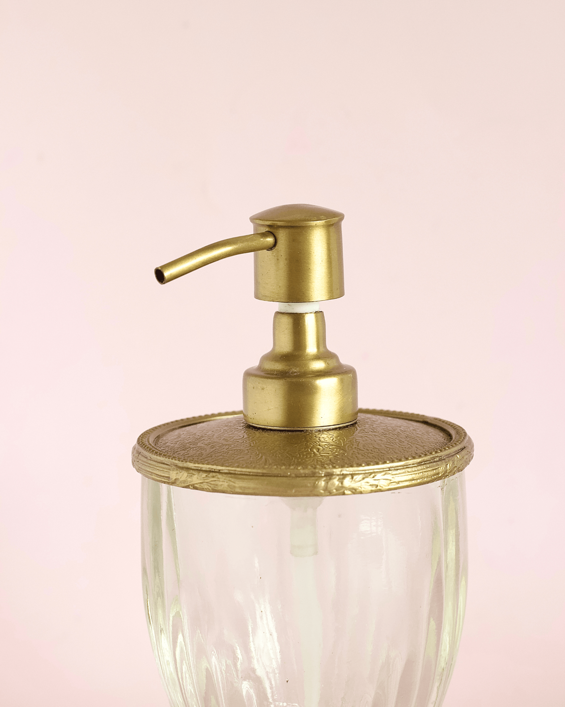 bathware Vesper Brass & Glass Dispenser