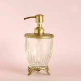 bathware Vesper Brass & Glass Dispenser
