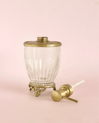 bathware Vesper Brass & Glass Dispenser