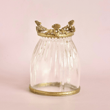 bathware Vesper Brass & Glass Holder