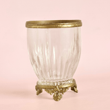 bathware Vesper Brass & Glass Holder