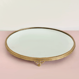 bathware Vesper Brass & Glass Tray