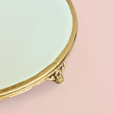 bathware Vesper Brass & Glass Tray