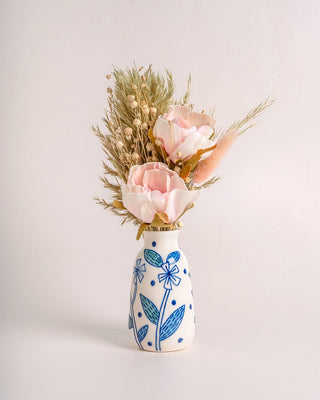 Bella Handpainted Ceramic Mini Vase