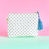 Belle Fleur Embroidered Pouch