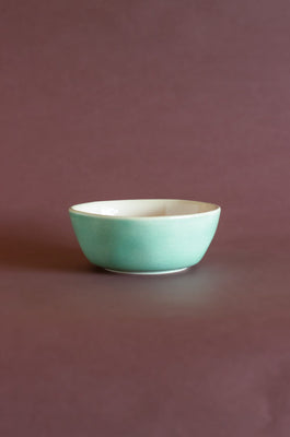 Bisque Ceramic Organic Shape Bowl - Small