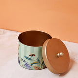 Bloom Room Metal Canister - Mint Green