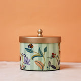 Bloom Room Metal Canister - Mint Green