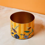 Bloom Room Metal Canister - Yellow