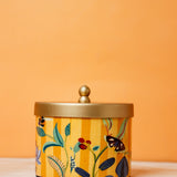 Bloom Room Metal Canister - Yellow