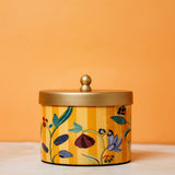 Bloom Room Metal Canister - Yellow