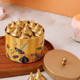 Bloom Room Metal Canister - Yellow
