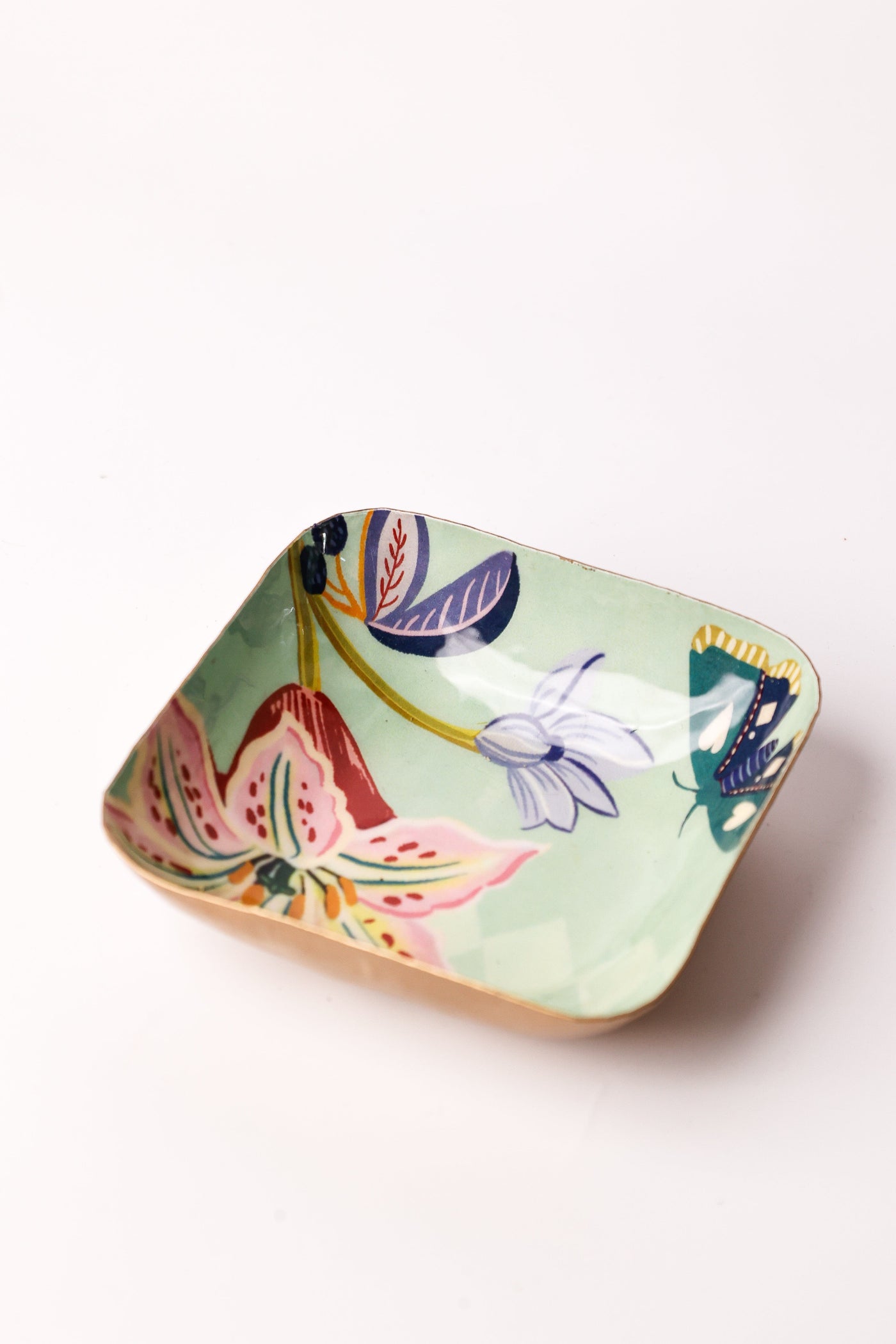 Bloom Room Metal Nut Bowl - Mint Green