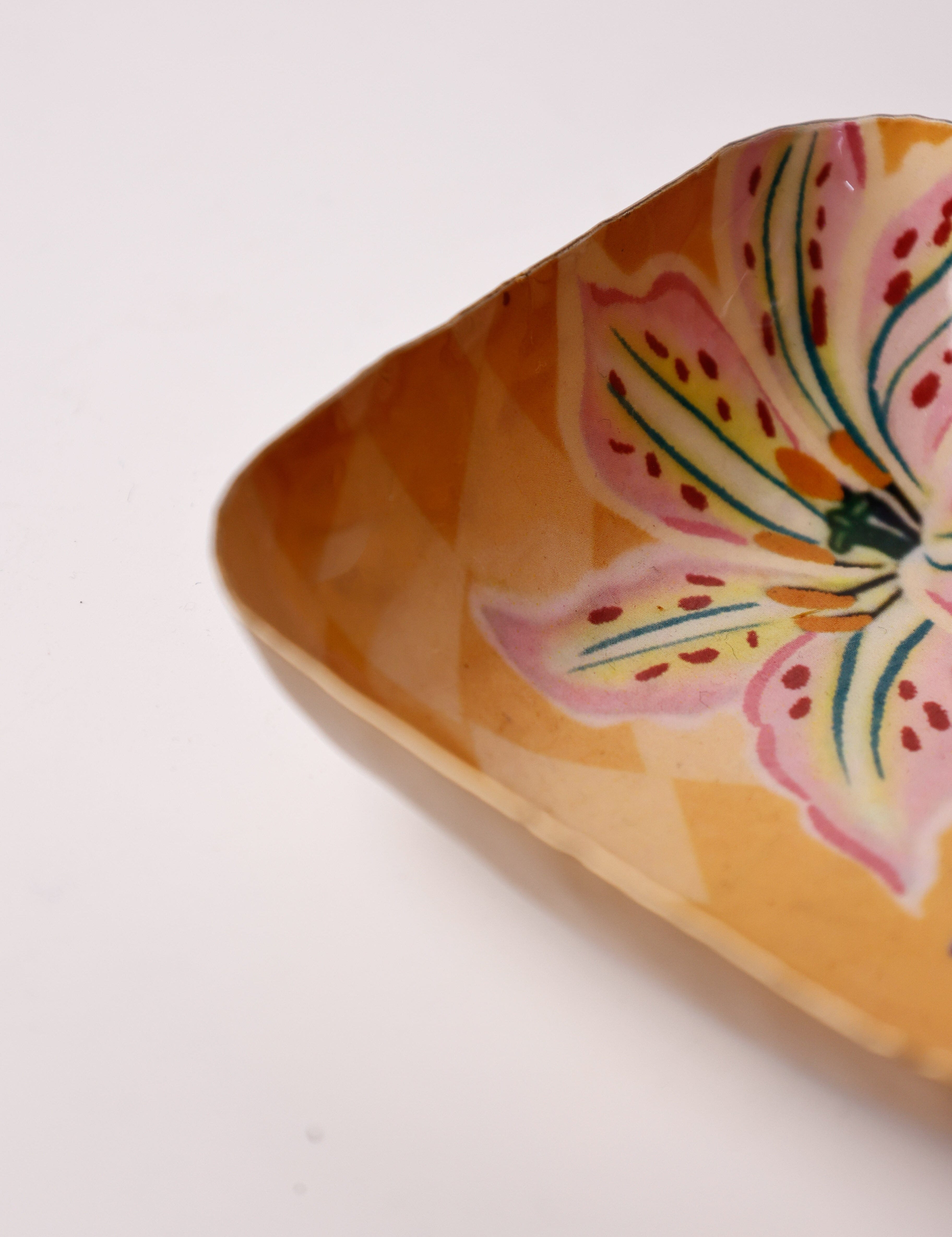 Bloom Room Metal Nut Bowl - Yellow