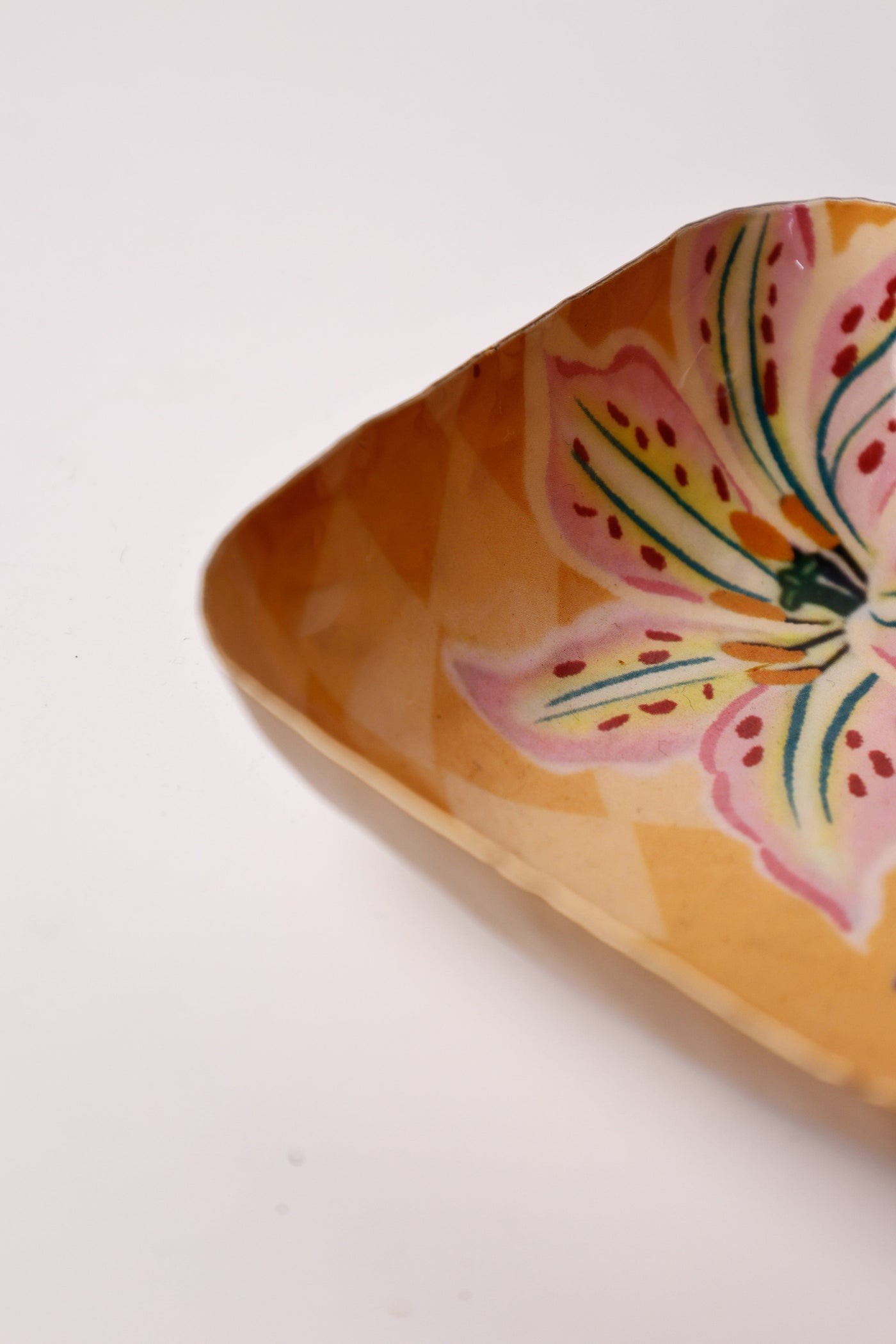 Bloom Room Metal Nut Bowl - Yellow