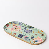 Bloom Room Metal Platter - Mint Green - Large