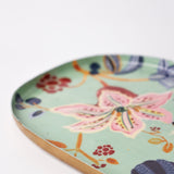 Bloom Room Metal Platter - Mint Green - Large